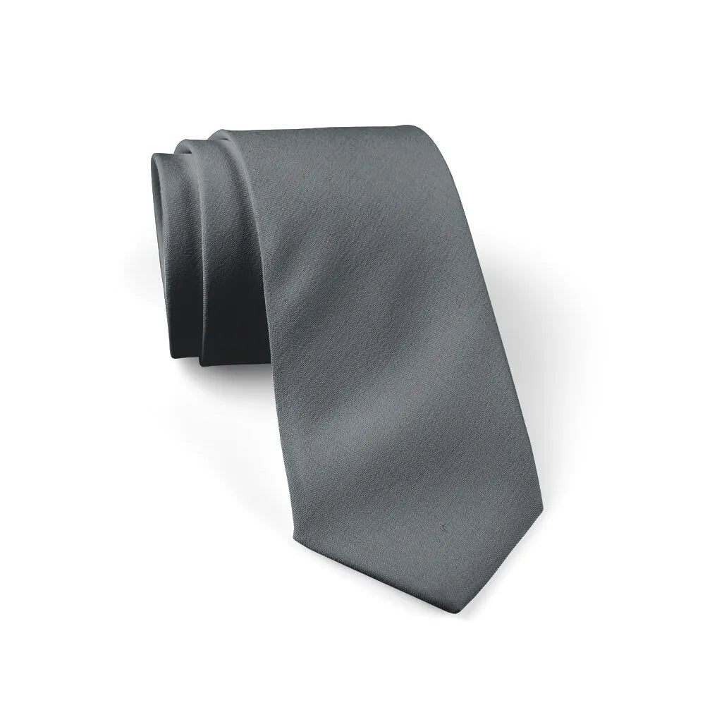 Cravate Personnalisée avec Photo - Gris