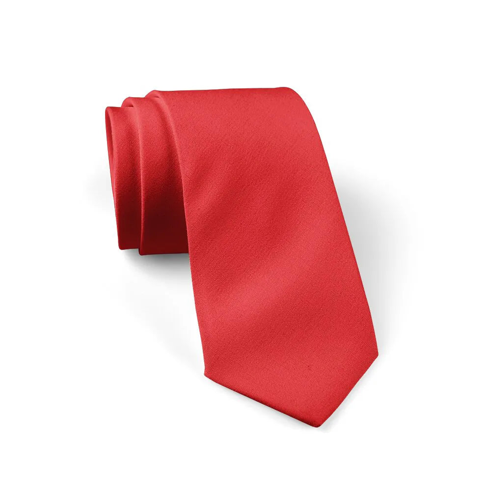 Cravate Personnalisée avec Photo - Rouge