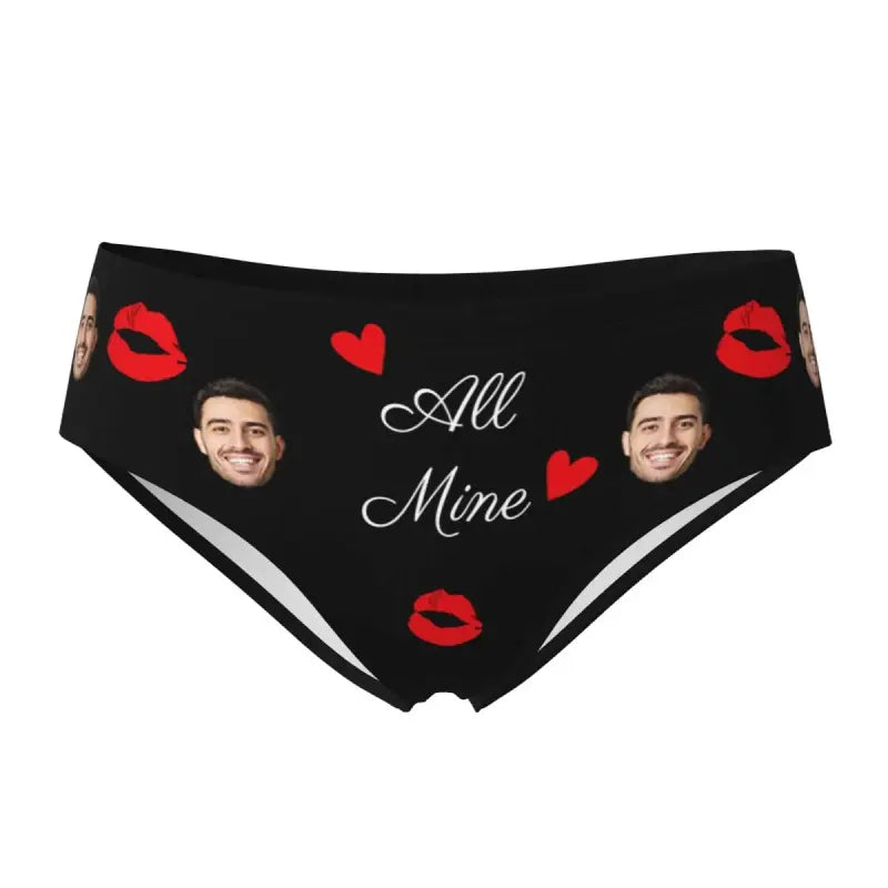 Culotte Femme Personnalisée Noir