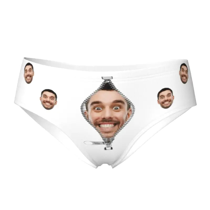 Culotte Personnalisée Femme Blanc