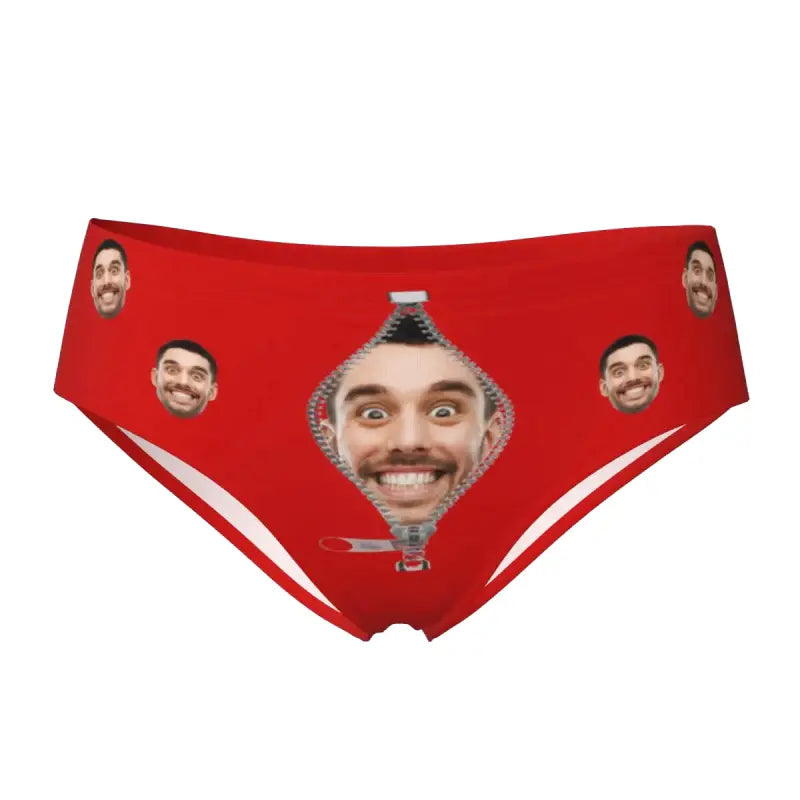 Culotte Personnalisée Femme Rouge