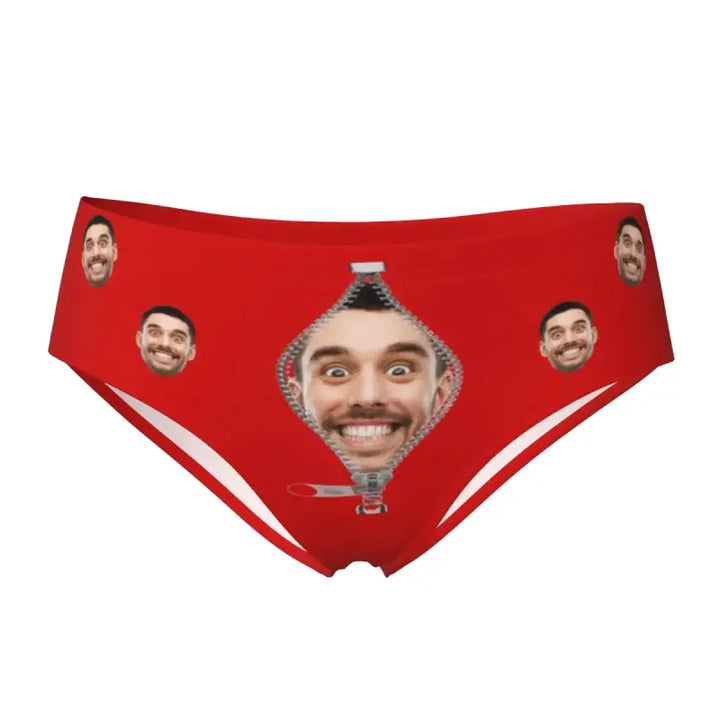 Culotte Personnalisée Femme Rouge