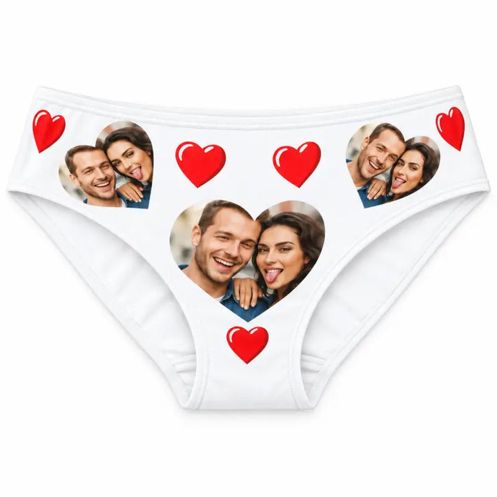 Culotte Personnalisée Photo Blanc