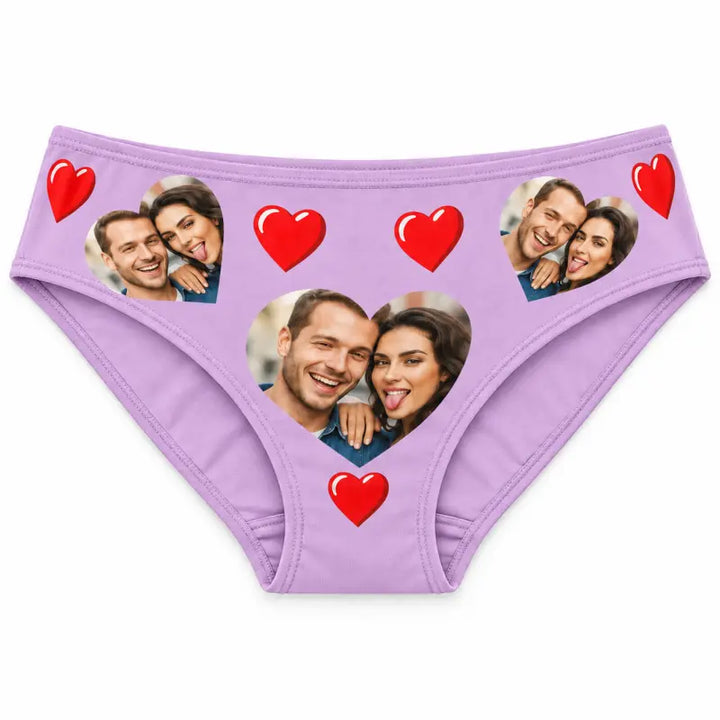 Culotte Personnalisée Photo Pourpre