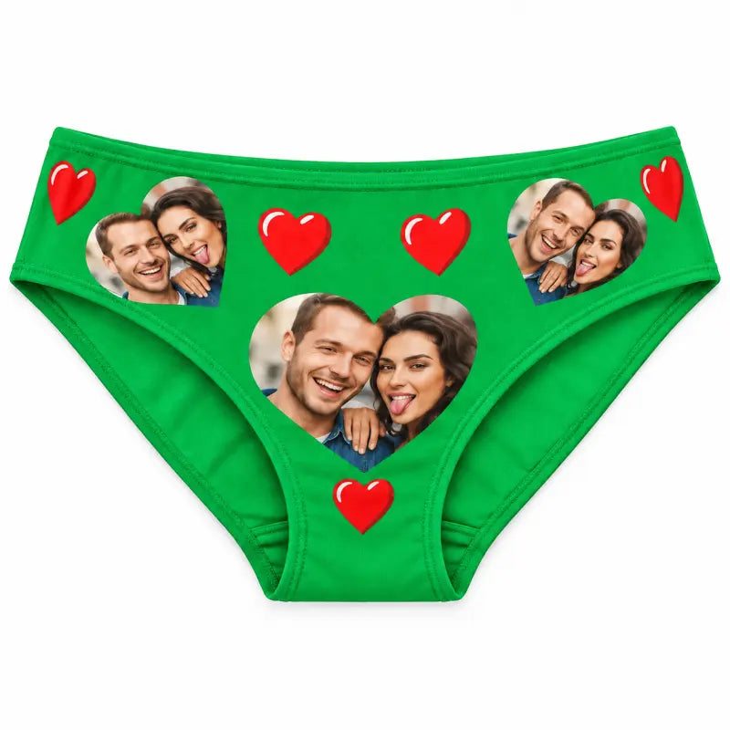 Culotte Personnalisée Photo Vert