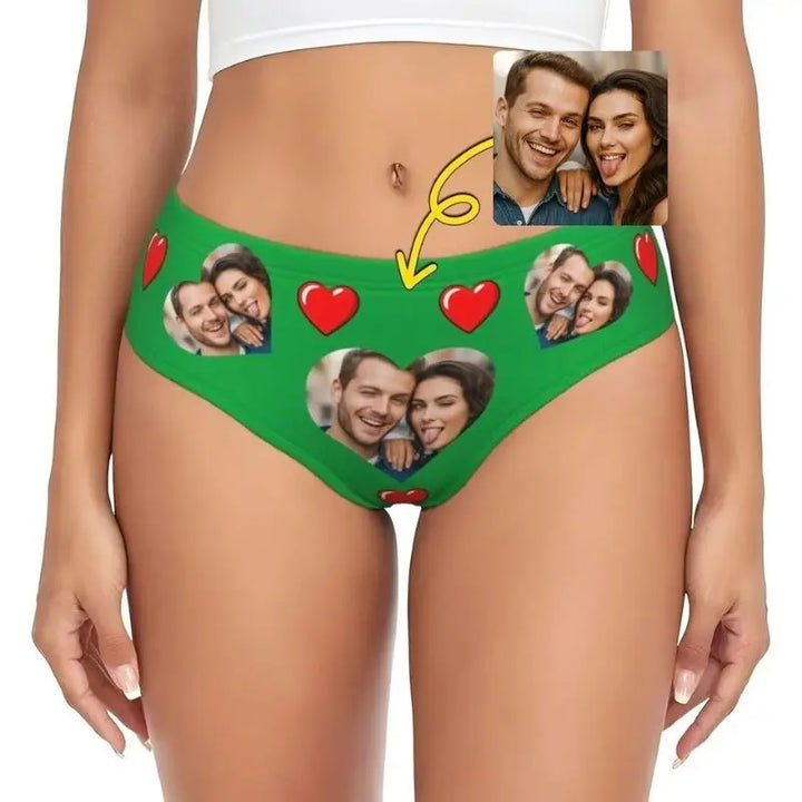Culotte Personnalisée Photo Vert