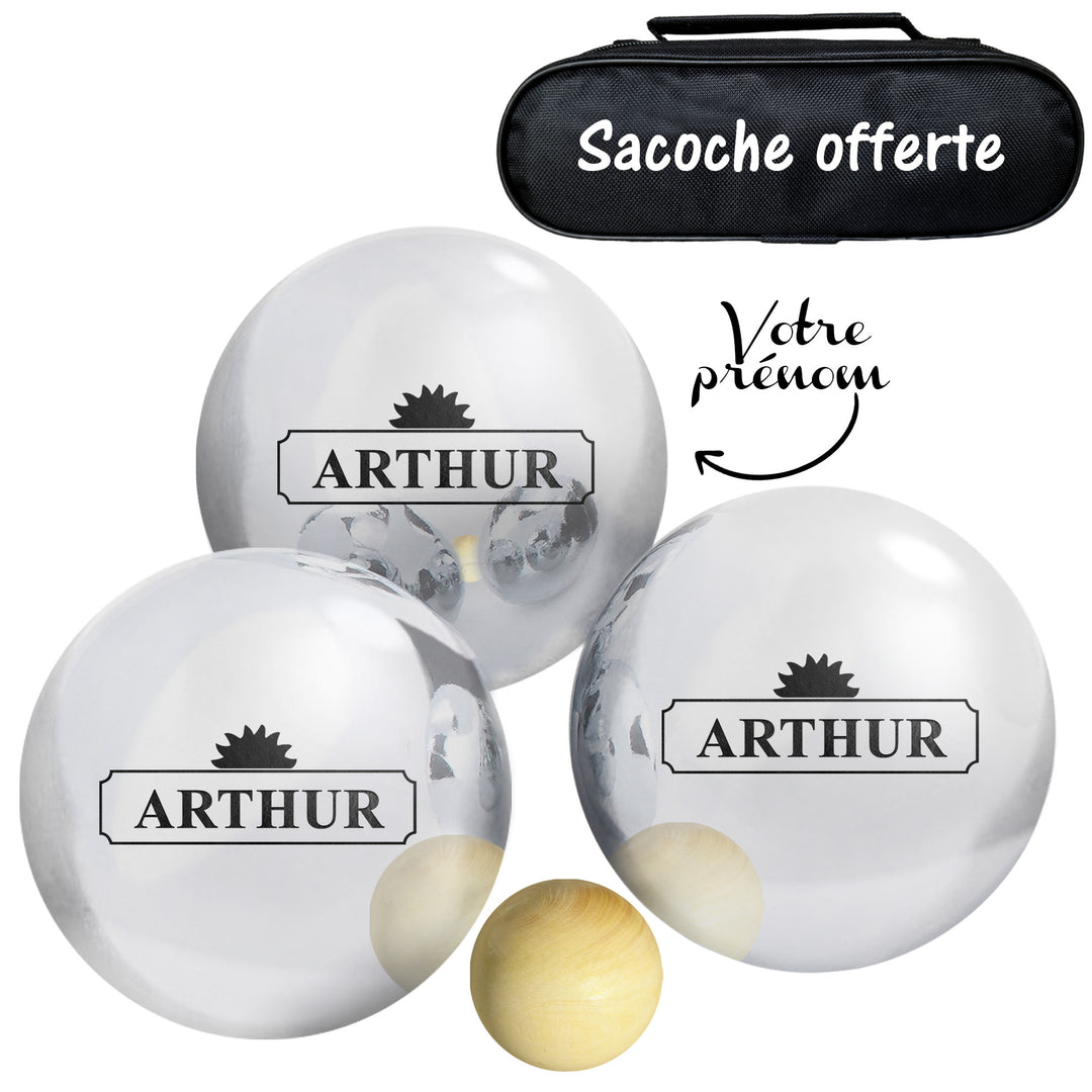 boules de pétanque prénom Pastis