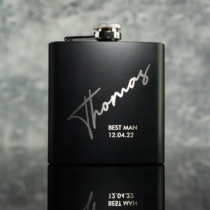 Flasque Personnalisée - 3 / Coffret avec 2 shots et 1 entonnoir