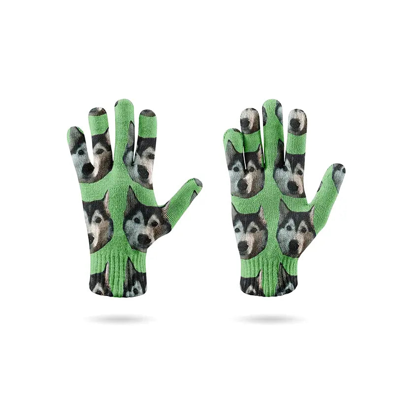 Gants Personnalisés Vert