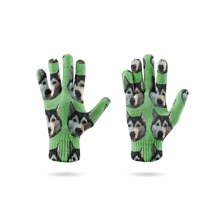 Gants Personnalisés Vert