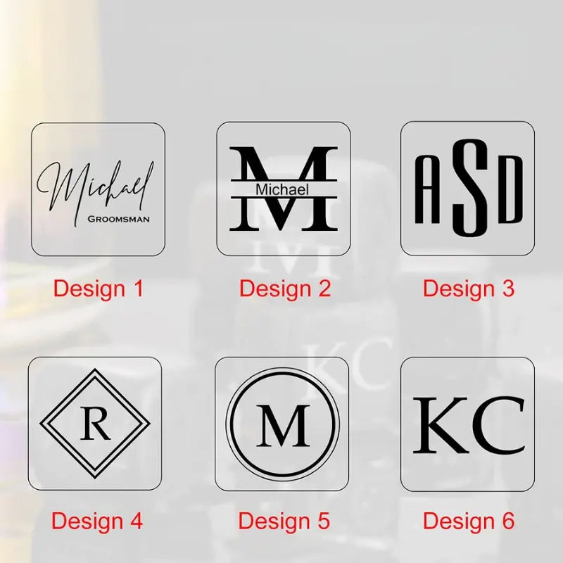 Glaçons Réutilisables Personnalisés Design 6