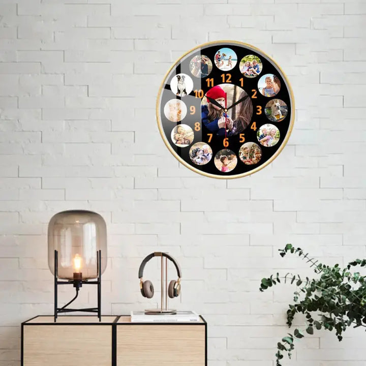 Horloge avec Photo Personnalisée