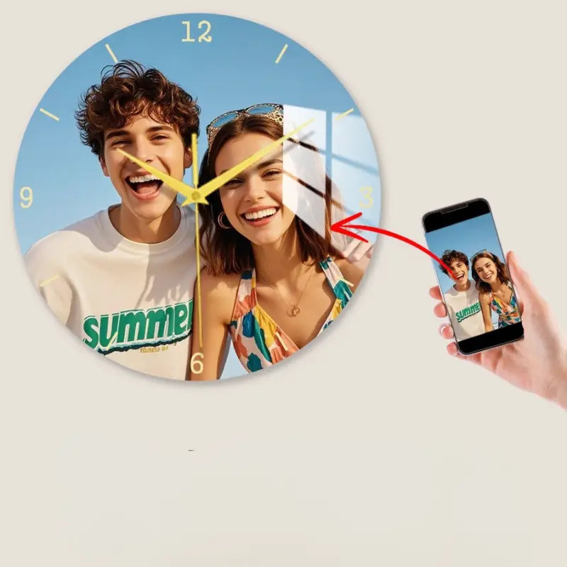 Horloge Murale Personnalisée