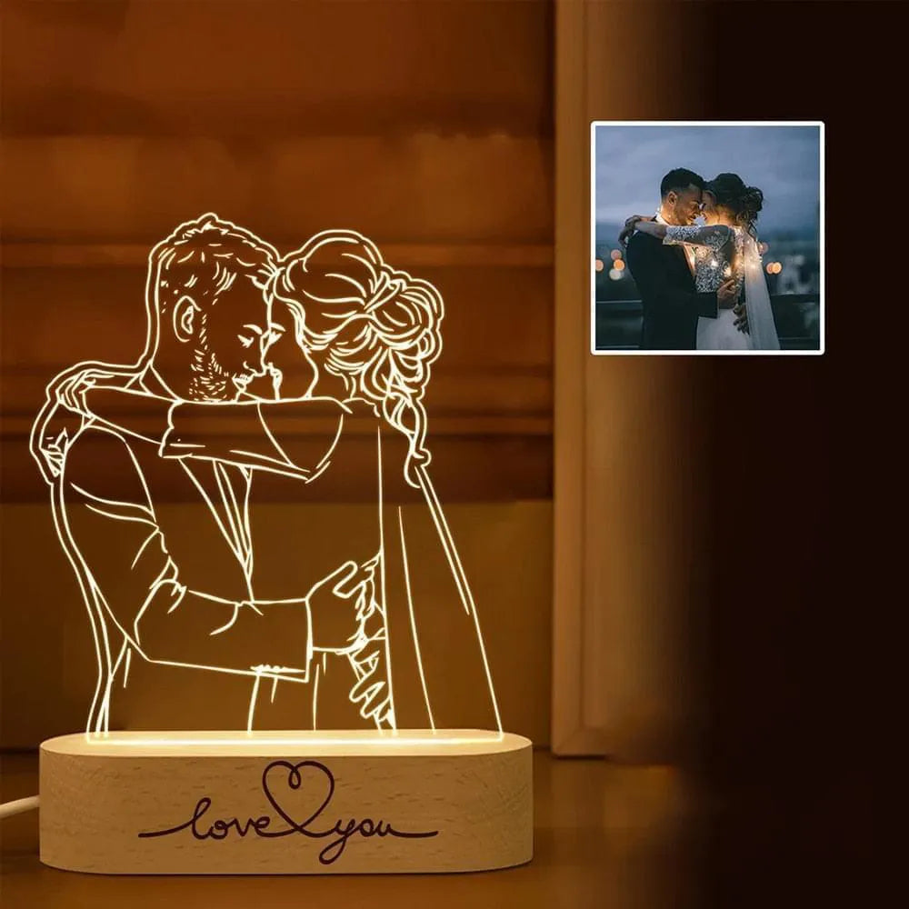 Lampe de Chevet Personnalisée 2