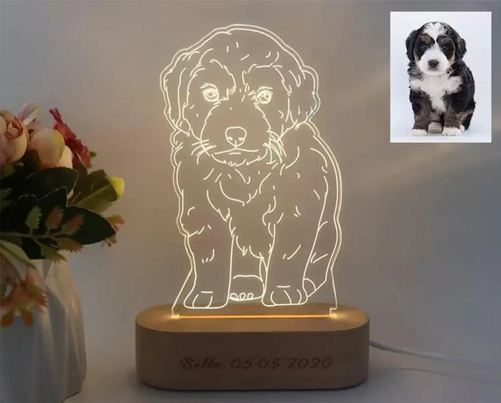 Lampe de Chevet Personnalisée 1