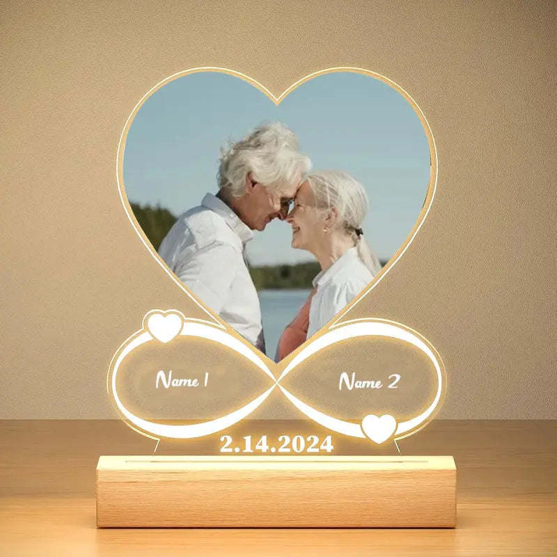 Lampe Personnalisée Couple