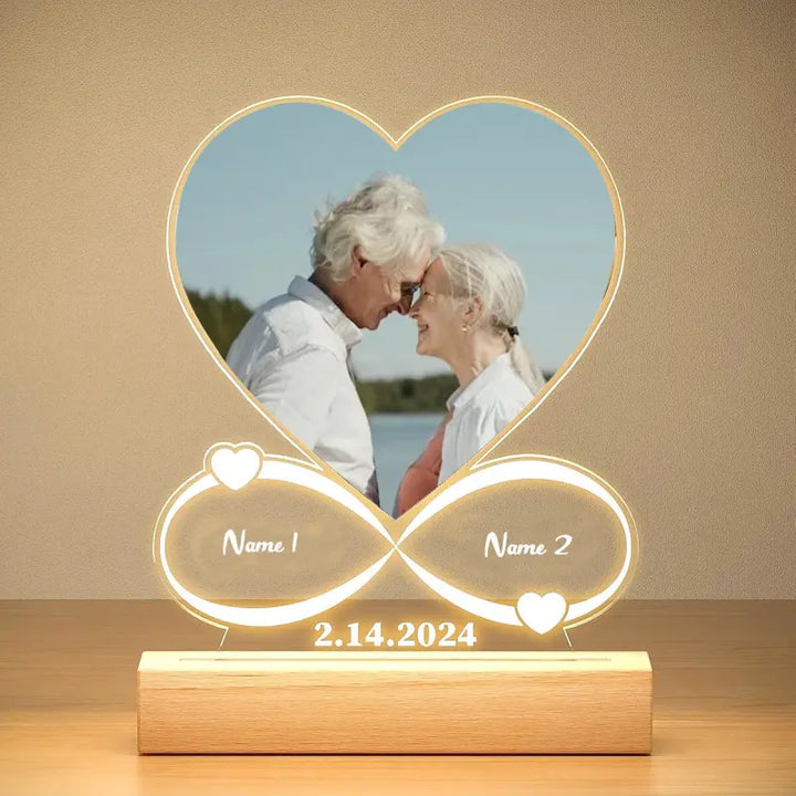 Lampe Personnalisée Couple