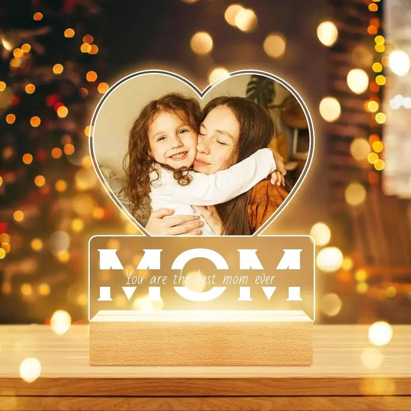 Lampe Personnalisée Maman 7 couleurs