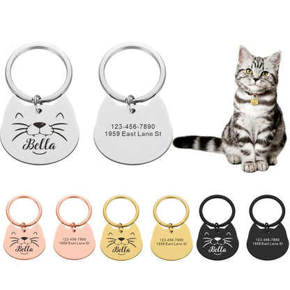 Médaille Chat Gravée - Médaille Chat Gravée