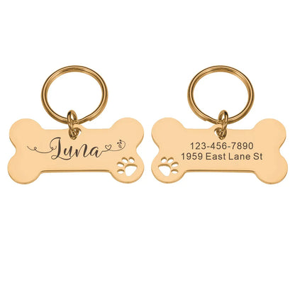 Médaille Chien Personnalisée - Médaille Chien Personnalisée