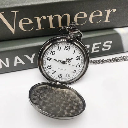 Montre à Gousset Personnalisable - Noir