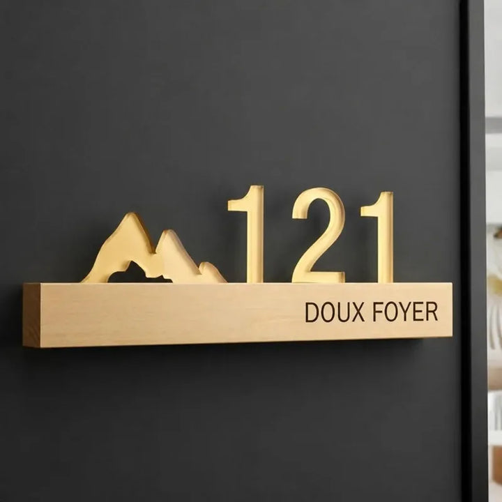 Numéro pour Maison Design