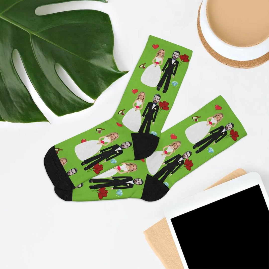 Paire de chaussettes de Noël douces pour enfant en coton pour Paire de chaussettes de Noël douces pour enfant en coton pour