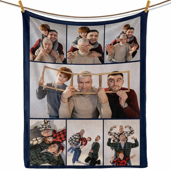 Plaid Personnalisé 7 Photos 240x220cm
