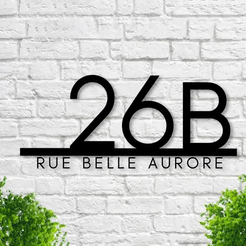 Plaque Adresse Personnalisée