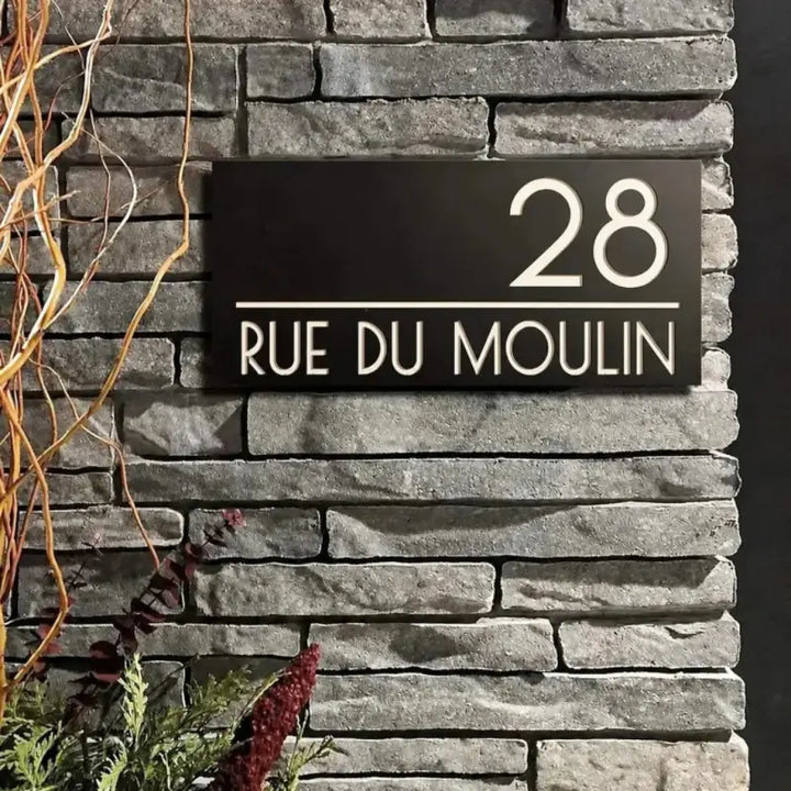 Plaque Décorative Extérieur Maison