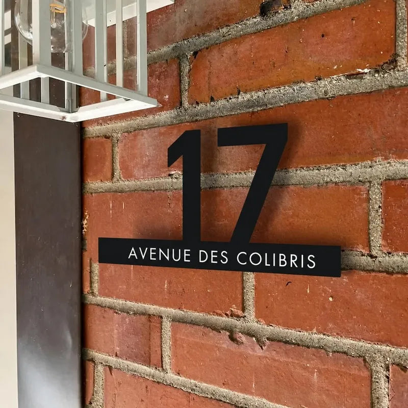 Plaque Décorative pour Façade de Maison