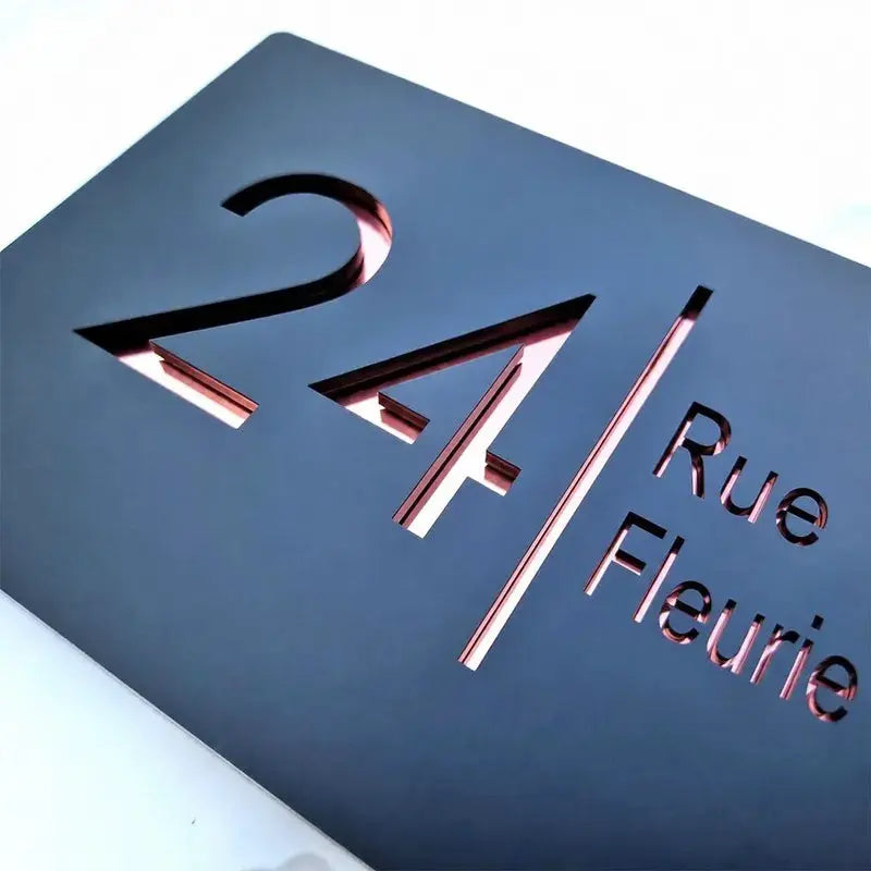 Plaque Numéro de Rue