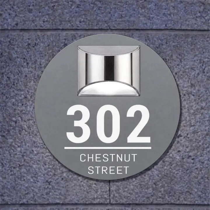 Plaque Solaire pour Maison Gris et Blanc