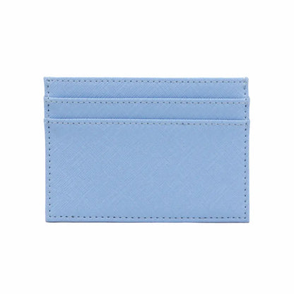 Porte Carte Personnalisé Bleu Ciel Classique