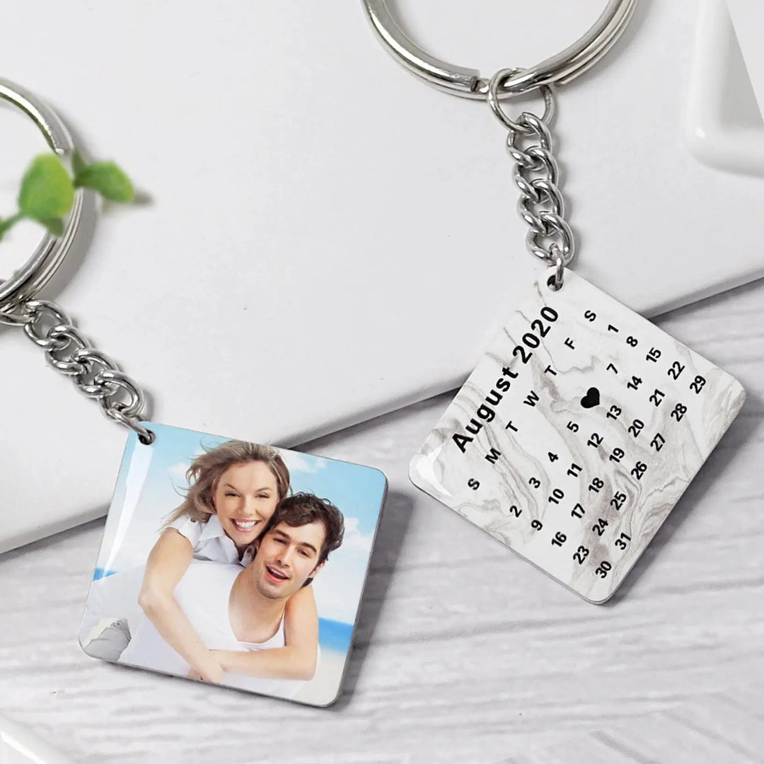 Porte Clé Calendrier Personnalisé