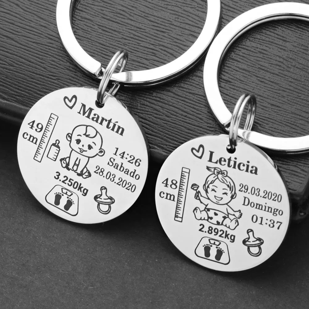 Porte Clé Naissance Garçon