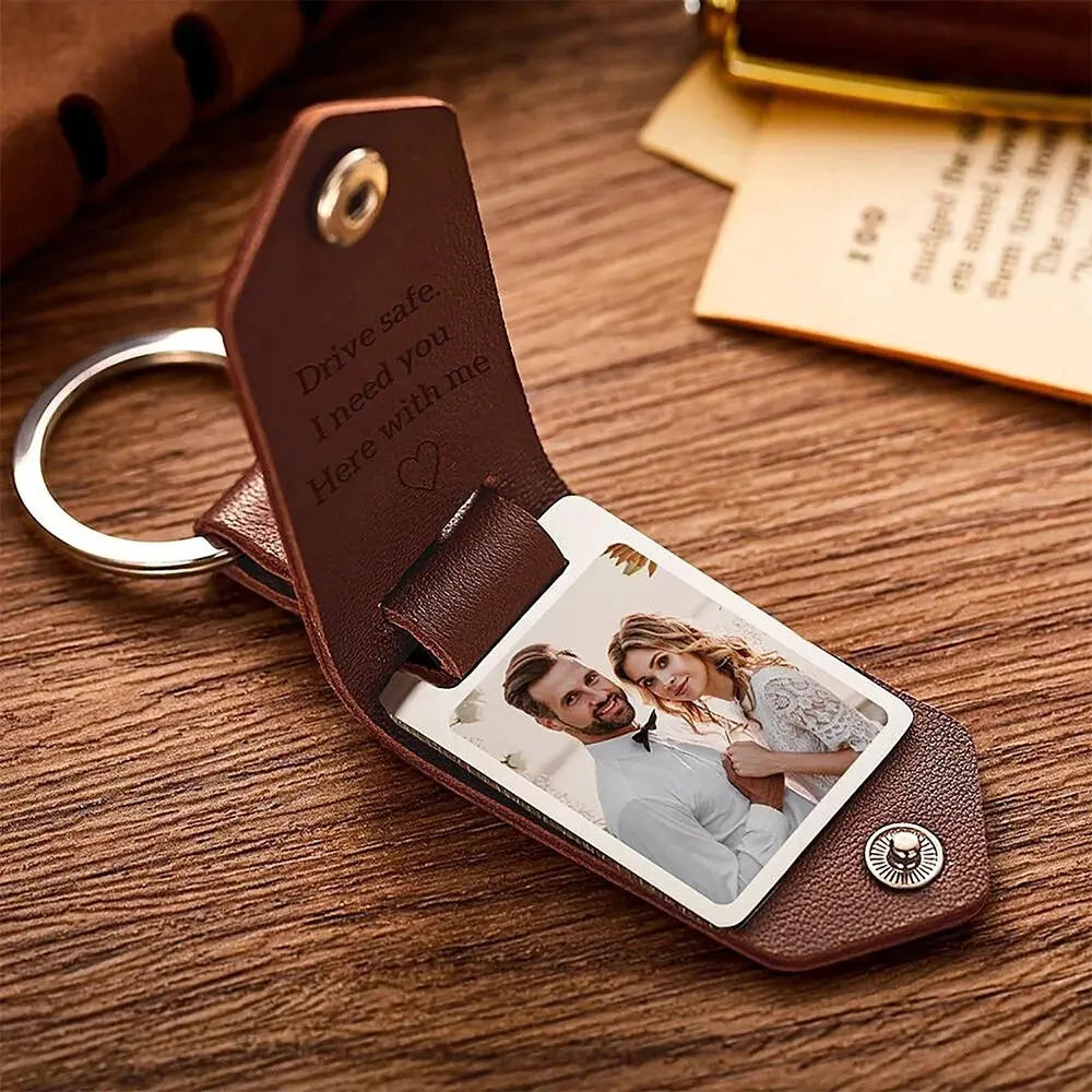 Porte Clé Personnalisé Cuir