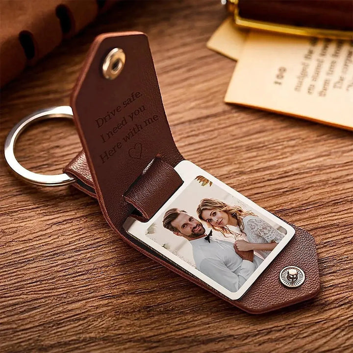 Porte Clé Personnalisé Cuir