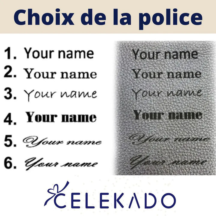 Portefeuille Personnalisé Femme
