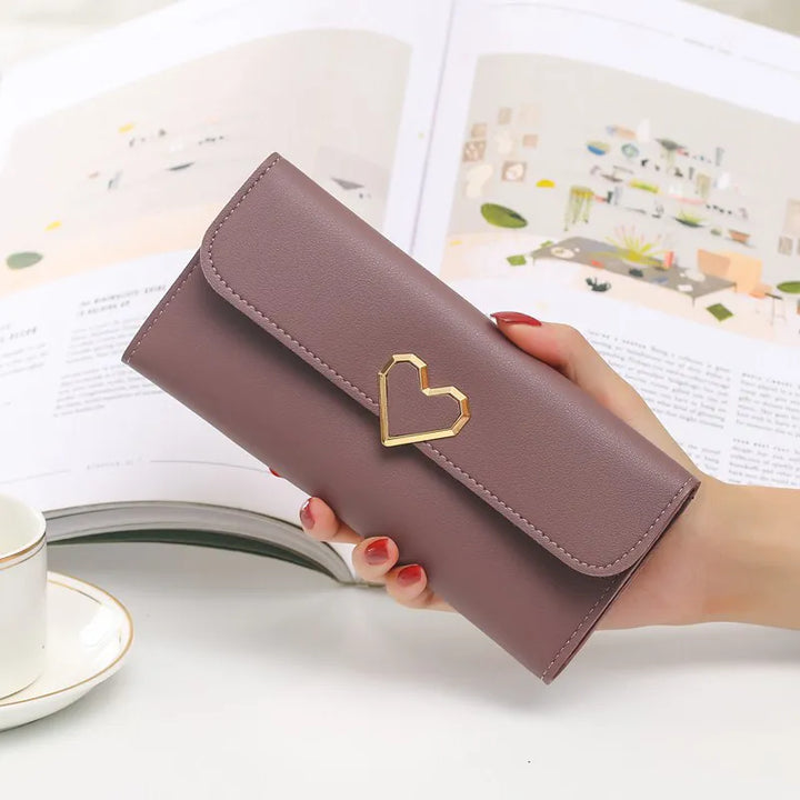 Portefeuille Personnalisé Femme Violet foncé