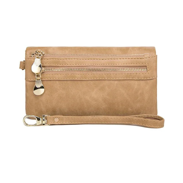 Portefeuille Personnalisé Photo Beige