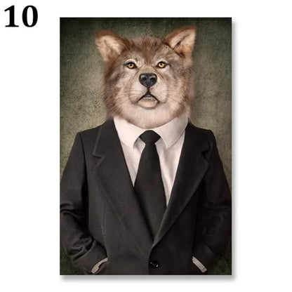 Portrait Caricature Animaux - 50x70cm / 10