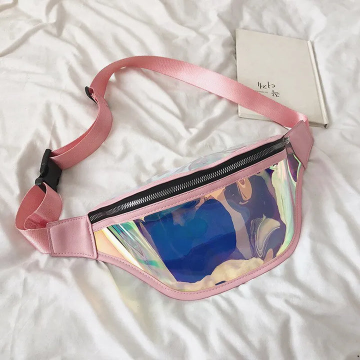 Sac Banane Personnalisé Festival Rose