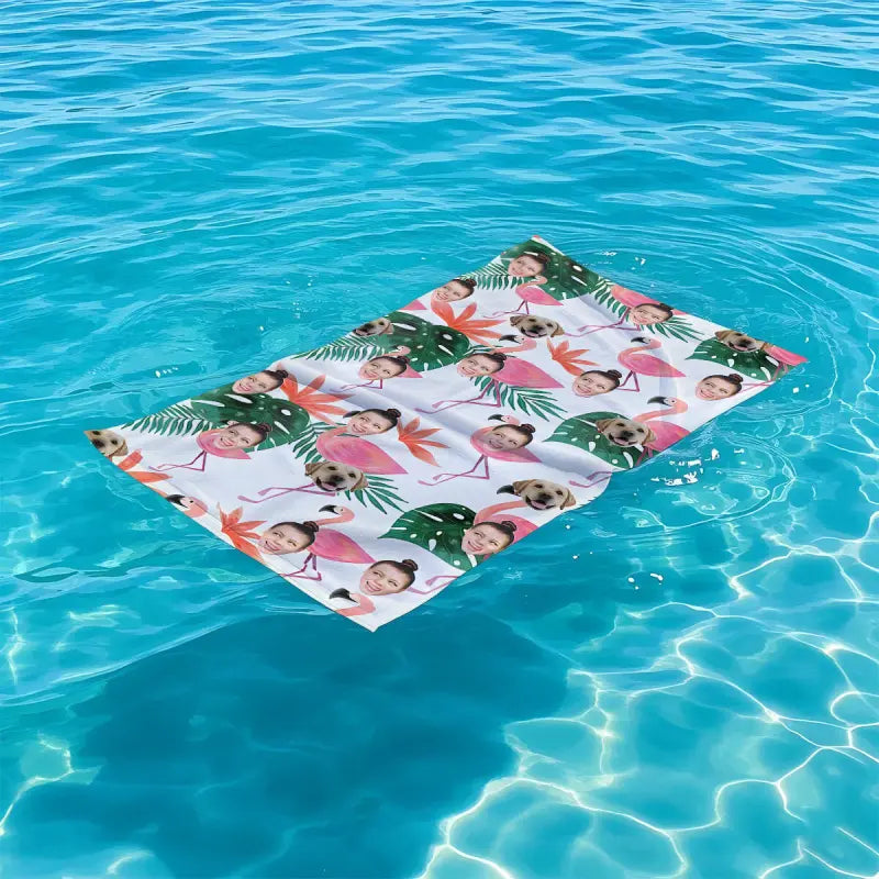 Serviette Personnalisée Photo