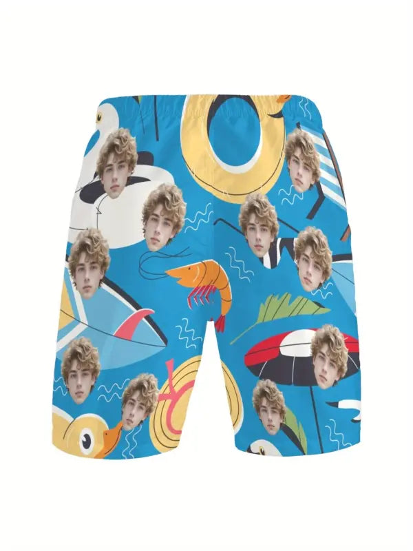Short de Bain Personnalisé Photo
