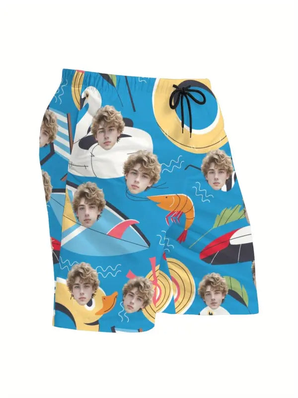 Short de Bain Personnalisé Photo