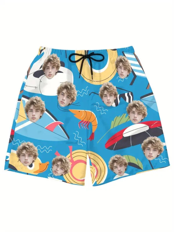 Short de Bain Personnalisé Photo
