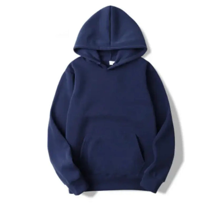 Sweat Capuche Personnalisé Brodé Bleu Marine