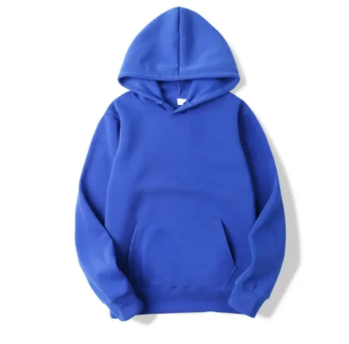 Sweat Capuche Personnalisé Brodé Bleu
