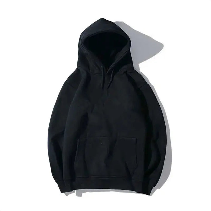 Sweat Capuche Personnalisé Brodé Noir